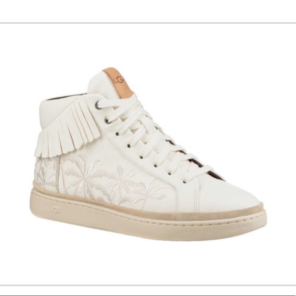 Ugg Cali high tops in White